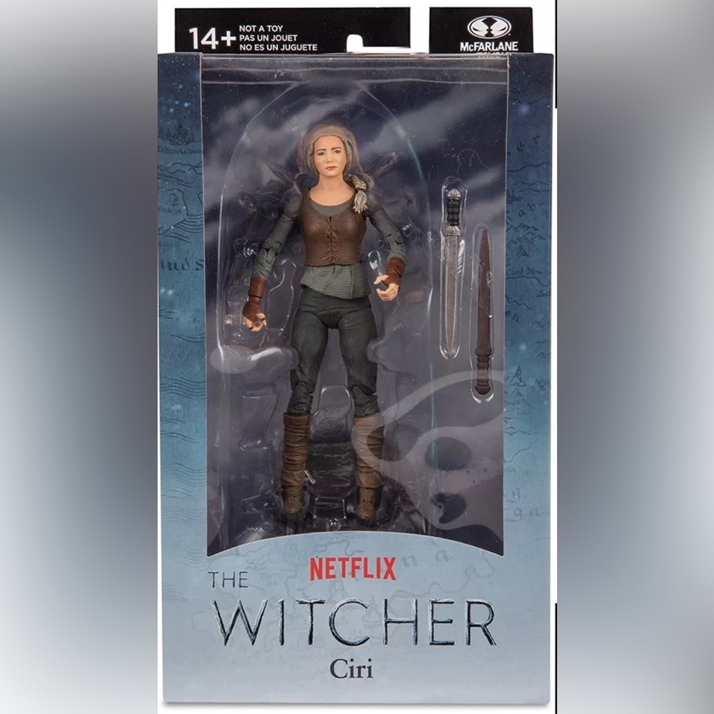 McFarlane Toys The Witcher Ciri - 7 in Action Figure